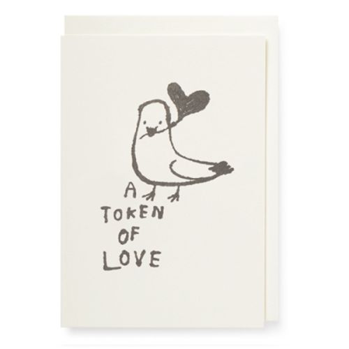 Archivist A Token of Love Greetings Card APS325