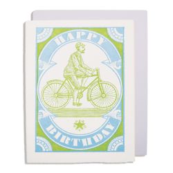 Bicycle Happy Birthday Card QP183