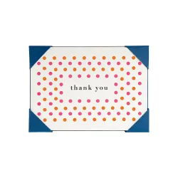Archivist Bright Dots Mini Thank You Cards APP365