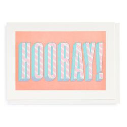 Hooray Greetings Card QP611