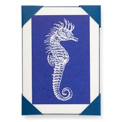 Archivist Single Seahorse Note Card Pack APP231