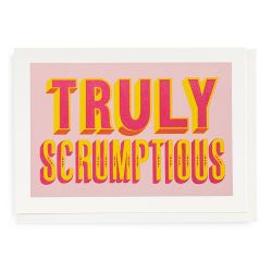 Archivist Truly Scrumptious Greetings Card QP674