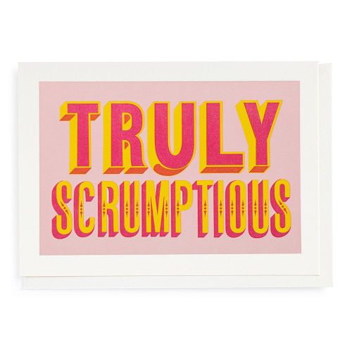 Archivist Truly Scrumptious Greetings Card QP674