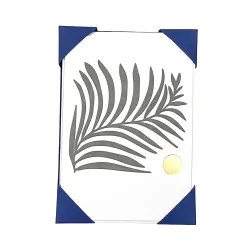 Archivist White Fern Mini Note Cards APP301