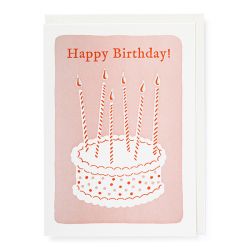 Ariana Martin Happy Birthday Cake Greetings Card QP599