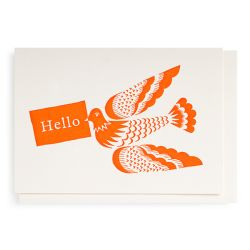 Ariana Martin Hello Bird Greetings Card AP330