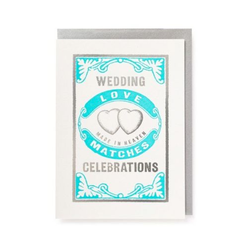 Wedding Love Match Greeetings Card QP122