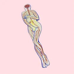 Ark Leather Bookmark Don't Be Nervous White