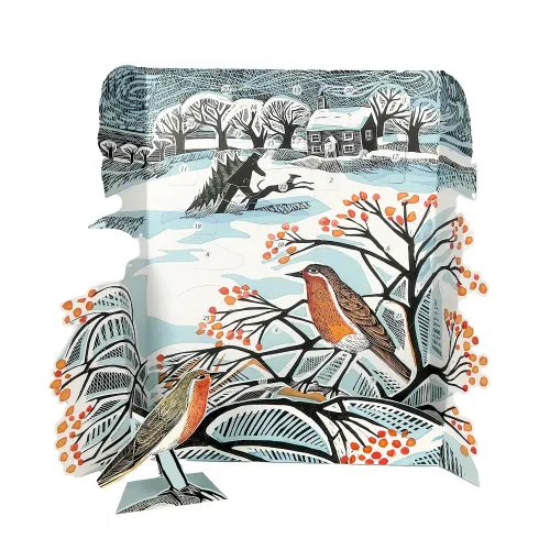 Angela Harding Bringing Home the Tree Advent Calendar AC34