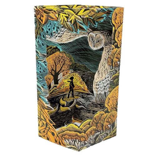 Angela Harding October Owl Greetings Card AH3188