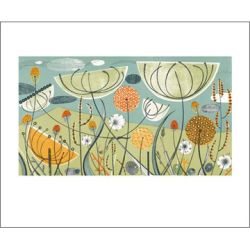 Angie Lewin Alliums and Fennel Greetings Card AL1117
