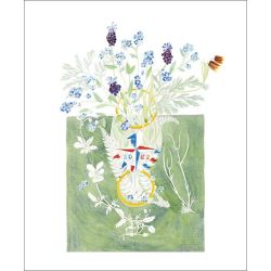 Angie Lewin Festival of Britain Glass Greetings Card AL3002