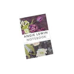 Angie Lewin Plain Paper Notebook Sandler Mug and Tulips NBK2