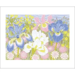 Angie Lewin The May Garden Greetings Card AL3274