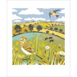 Carry Akroyd Skylarks Greetings Card CA3146