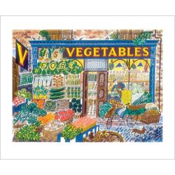 Emily Sutton V is for Vegetables Greetings Card ES3147