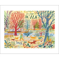 Emily Sutton W is for Walk Greetings Card ES3269