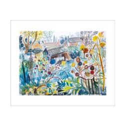 Emily Sutton Allotment with Cardoons Greetings Card ES1875