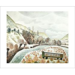 Eric Ravilious New Year Snow 1935 Greetings Card RL1734X