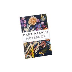 Mark Hearld Plain Paper Notebook Michaelmas Daisies NBK5