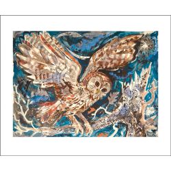 Mark Hearld Tawny Owl Greetings Card MH3039