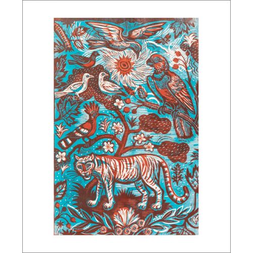 Mark Hearld Tyger Tyger Greetings Card MH3029