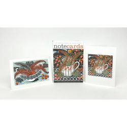 Angie Lewin Fern Cup and Persephone Snow Note Cards NL122