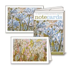 Angie Lewin Agapanthus II and Ramsons and Campion Notecards - NL78