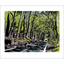 Andy Lovell Tunnel of Light Greetings Card BL2098