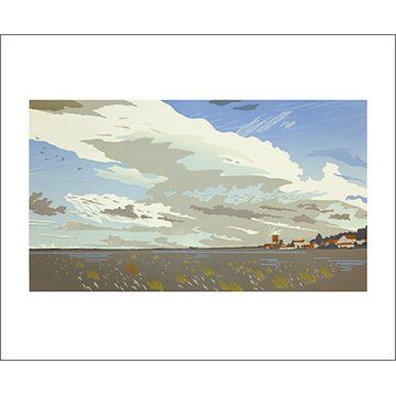 Colin Moore Cley Marshes Greetings Card CM2023