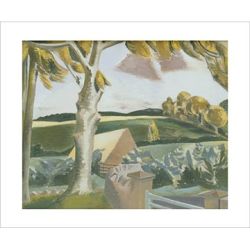 Paul Nash Cumberland Landscape Greetings Card NS1872