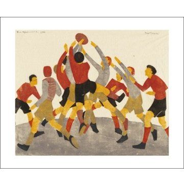 Ethel Spowers Football Greetings Card ET2018