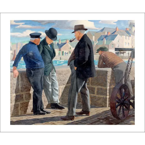 James Walker Tucker A Idle Chat Greetings Card WT3293