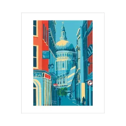 Jennie Ing St Paul's From Watling Street Greetings Card JG3219