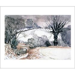 John Nash Winter Afternoon Greetings Card JN1829X