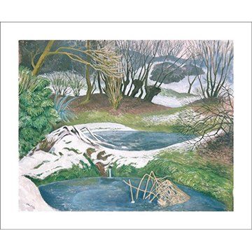 John Nash Frozen Ponds Greetings Card JN1985X