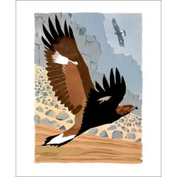 Lisa Hooper Golden Eagles Greetings Card LH3027