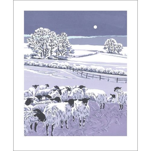 Lizzie Perkins Flocks by Night Greetings Card LP3014X