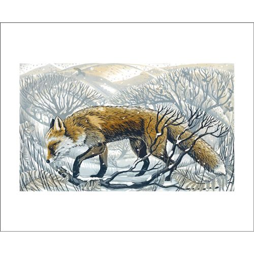 Martin Truefitt-Baker Winter Fox Greetings Card MB3069X