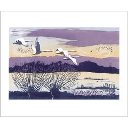 Niki Bowers Winter Swans Greetings Card NB1727x