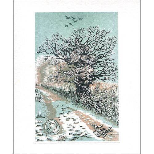 Niki Bowers Frosted Oak Greetings Card NB3185X