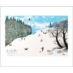 Tim Southall On the Hill Greetings Card TL3125X