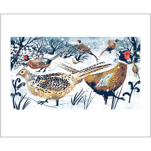 Tom Jay Pheasants Greetings Card TJ3123X