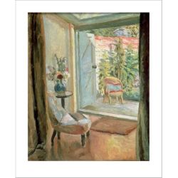 Vanessa Bell View into the Garden Greetings Card VN2029