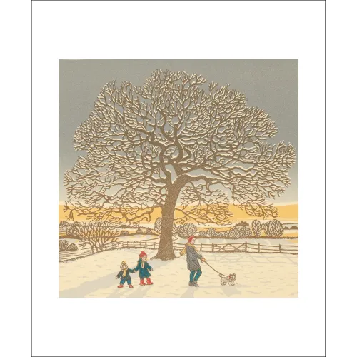 Venessa Lubach Winter Oak Greetings Card VL3307x