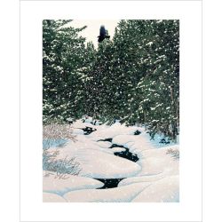 William H Hayes Snowy Caw Greetings Card WH3182X