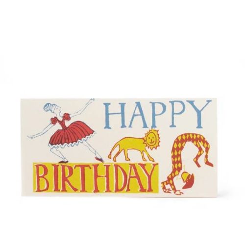 Cambridge Imprint Ballerina Happy Birthday Long Card