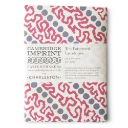 Cambridge Imprint Charleston 10 Patterned Envelopes Meander