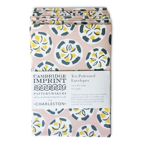 Cambridge Imprint Charleston 10 Patterned Envelopes Roundel 