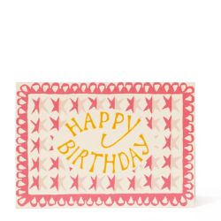 Cambridge Imprint Happy Birthday Stars Card